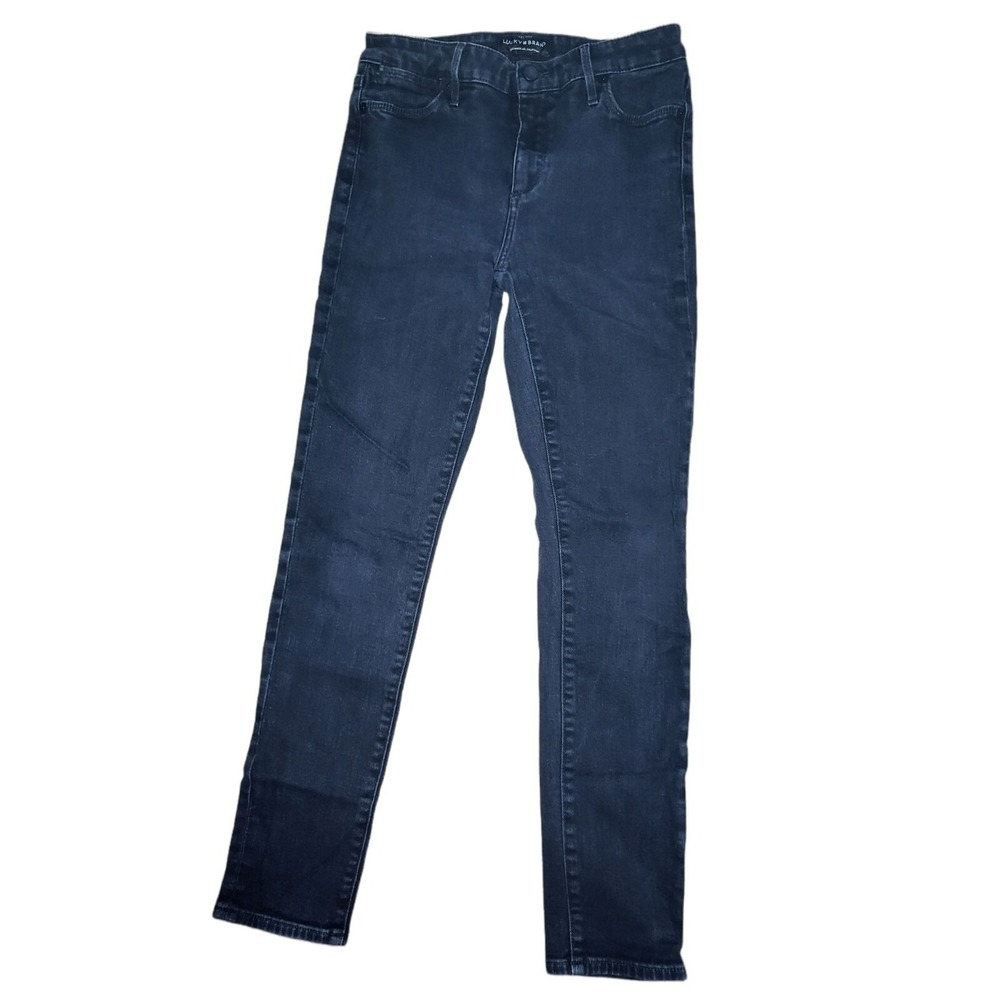 Lucky Brand Hayden Skinny Jean Women Sz 4 Black Stretch Denim Slimming Fit Curvy